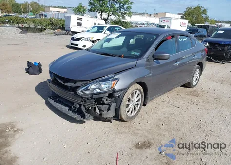 2018 Nissan Sentra Sv из США, поврежденный, VIN 3N1AB7AP9JY222825